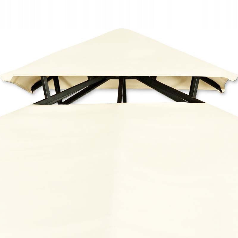 STEEL STRONG PAVILION 3X3 CREAM GARDEN TENT Number of side walls none