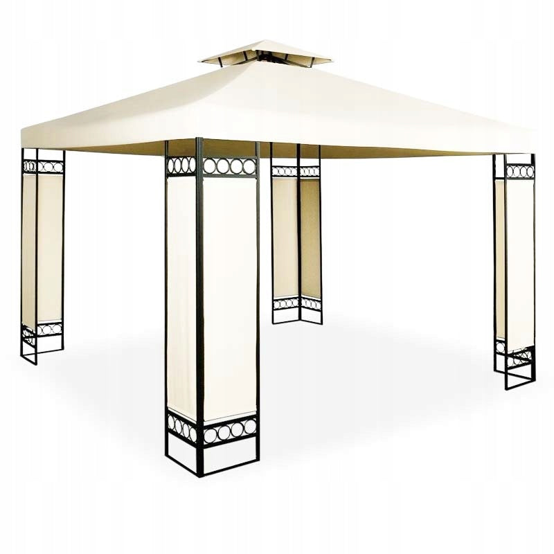 STEEL STRONG PAVILION 3X3 CREAM GARDEN TENT
