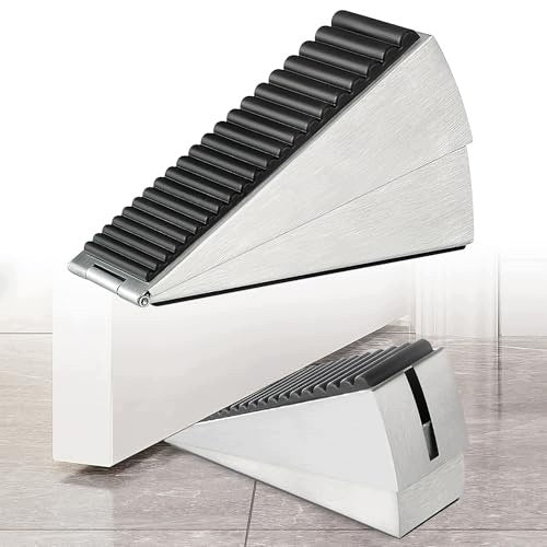 STEEL WEDGE DOOR STOP 7 6CM FOR HEAVY LARGE METAL FOR HOME Brand no brand