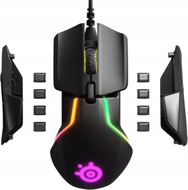 STEELSERIES RIVAL 600 12000DPI WIRED GAMING MOUSE WITH ADJUSTABLE WEIGHT Manufacturer code Rival 600