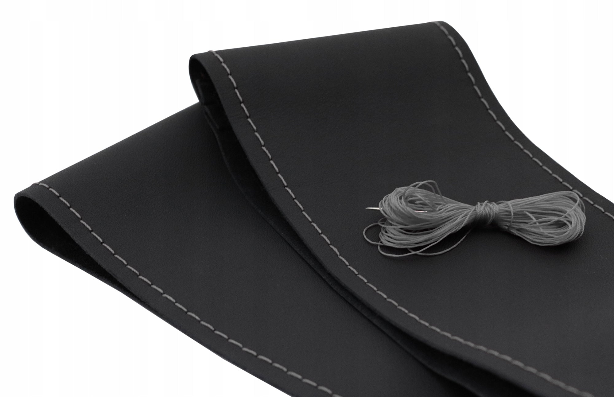 STEERING WHEEL LEATHER COVER FOR YOUR OWN HEM