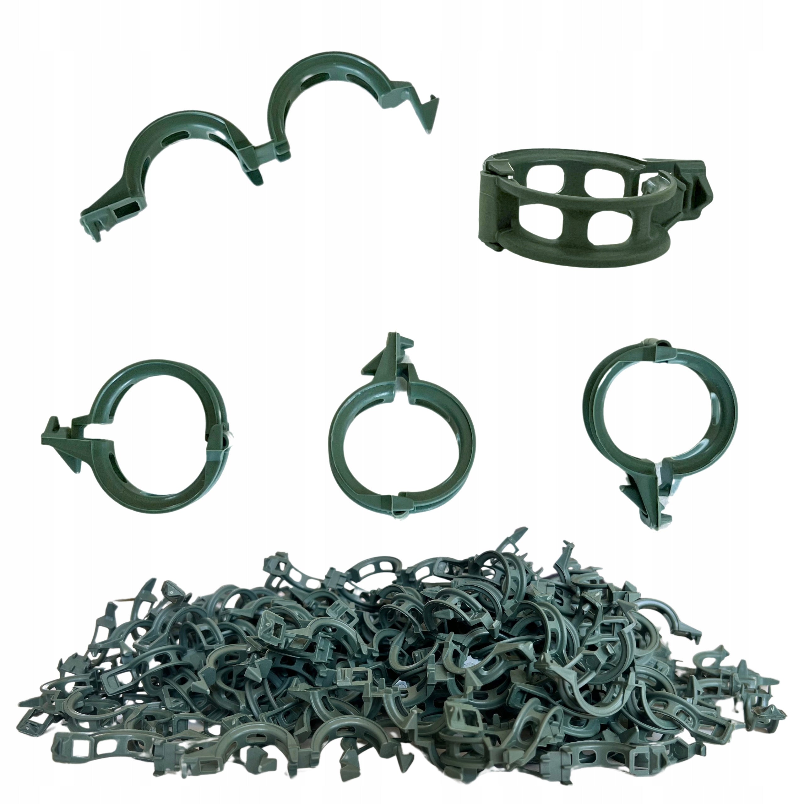 STEM CLIPS TOMATO SHOOTS HOLDER 200 PCS PLANT ATTACHMENT Brand Łatwa Uprawa