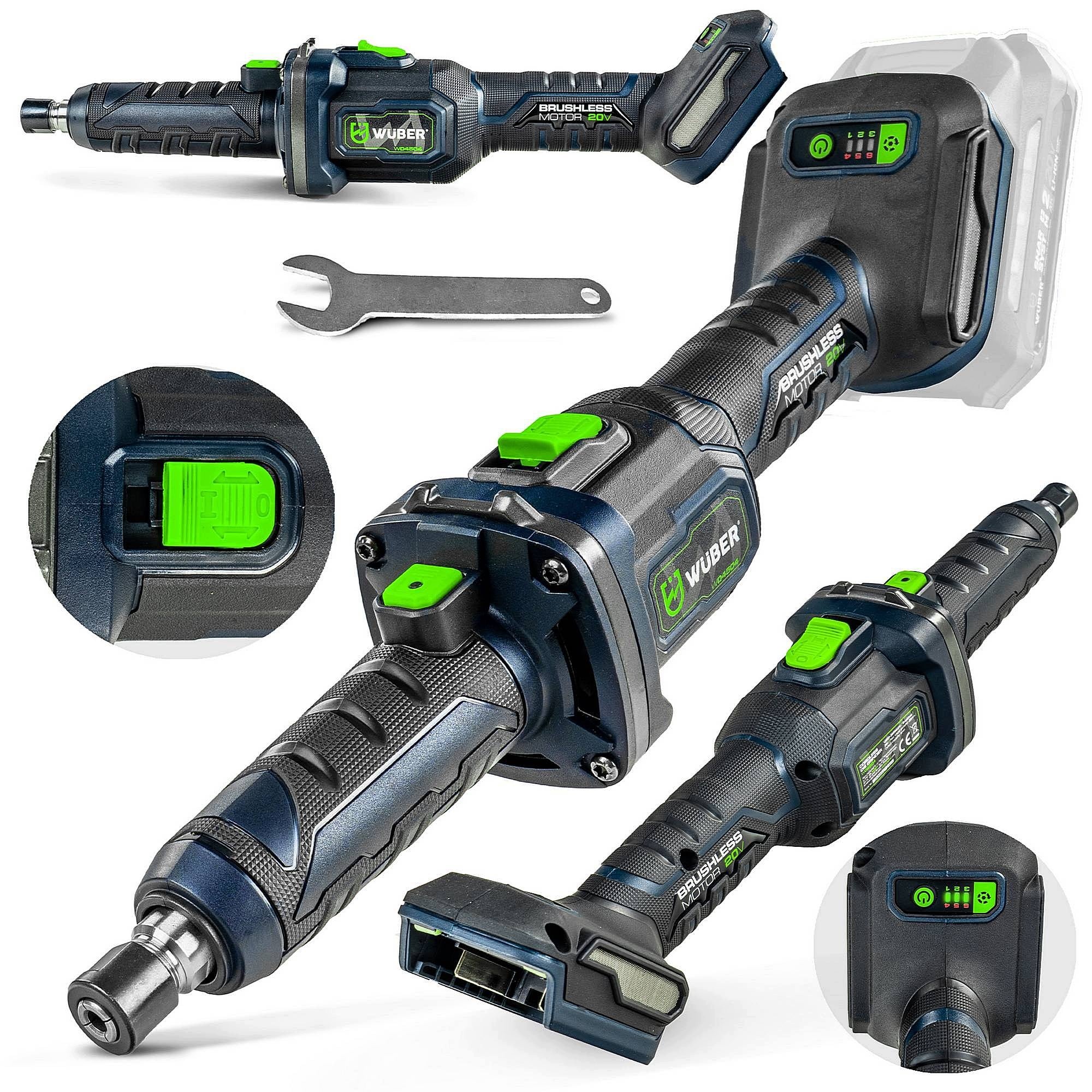 STEM GRINDER SIMPLE CORDLESS MULTIFUNCTIONAL WUBER 20V STRONG