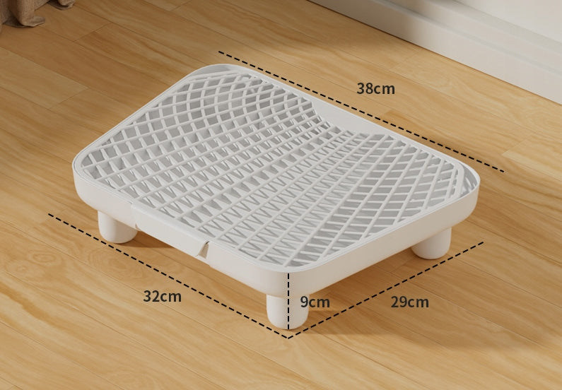 STEP FOR LITTER BOX CAT STAIRCASE MAT KITTENS OLD CATS WHITE Manufacturer code LITTER BOX STEP