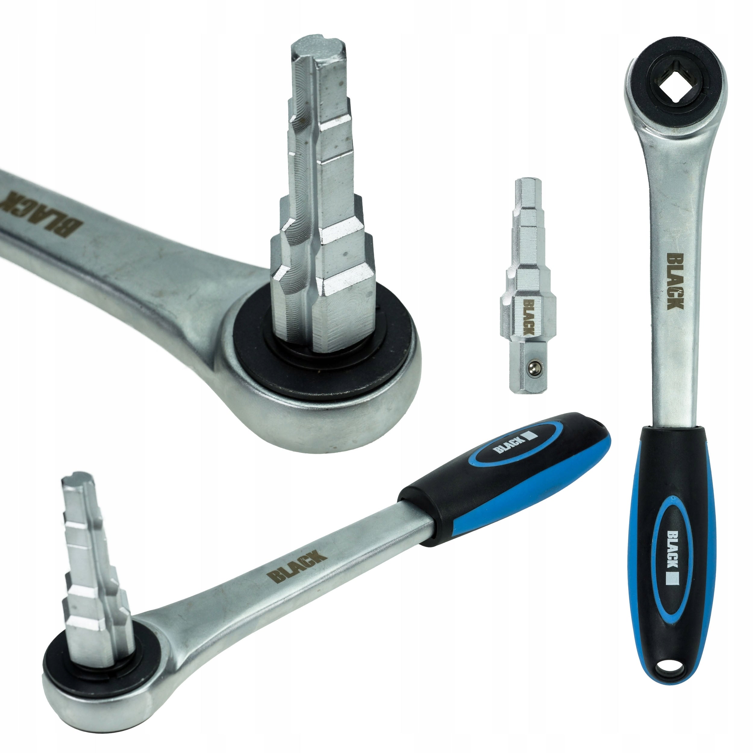 STEPPED RATCHET WRENCH