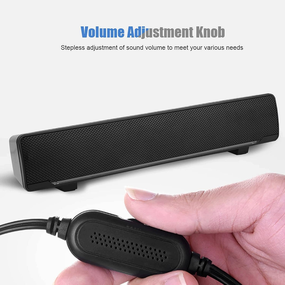 STEREO SOUNDBAR 3D USB 3,5MM WIRED FOR LAPTOP TV COMPUTER Brand no brand