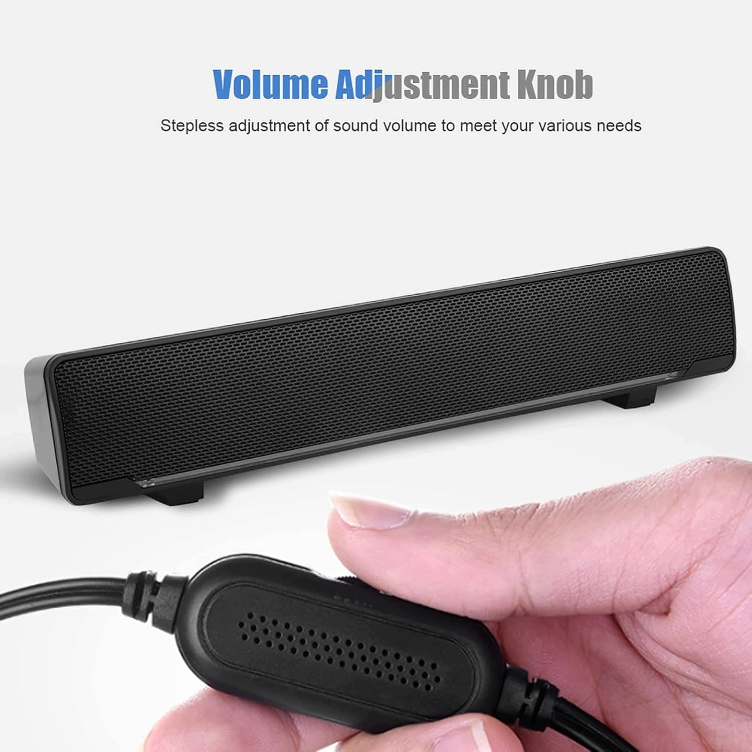 STEREO SOUNDBAR 3D USB 3,5MM WIRED FOR LAPTOP TV COMPUTER Brand no brand