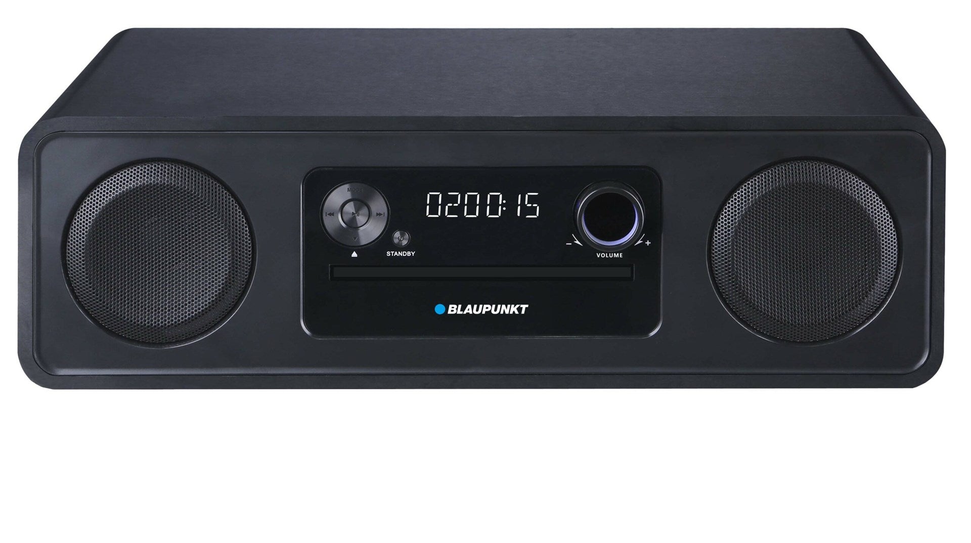 STEREO TOWER BLAUPUNKT MS20BK BLUETOOTH CD MP3 USB LED RADIO AUX REMOTE CONTROL