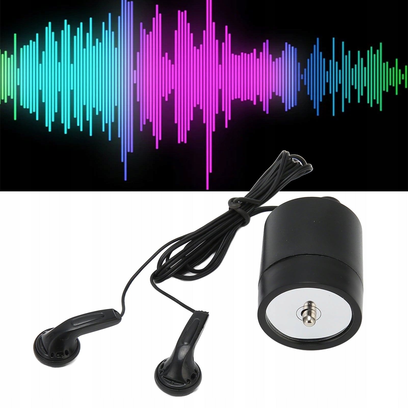 STETHOSCOPIC SEISMIC EAVESDROPPING THROUGH WALLS I WILL CUT DOWN THE SPY FLOOR Power supply rechargeable battery