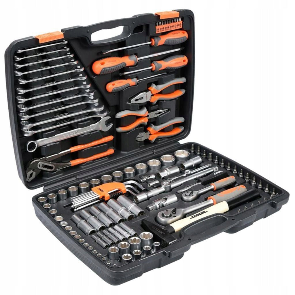 STHOR TOOL KIT 1/2"" 122CZ. XXL Product weight with unit packaging 10.25 kg