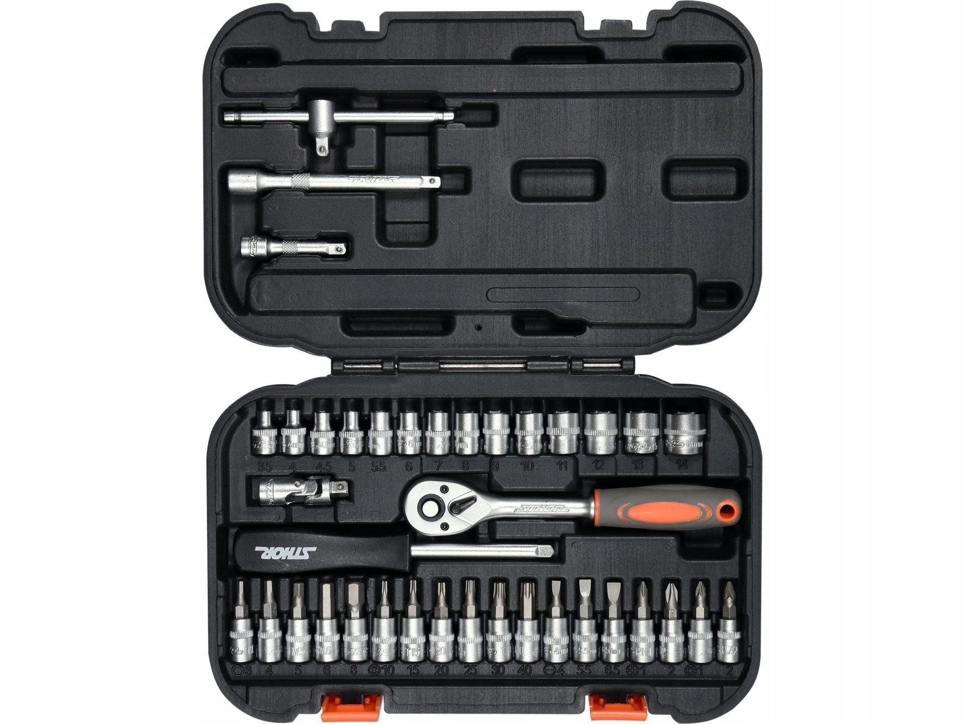 STHOR TOOL KIT 1/4"" 38PCS XS