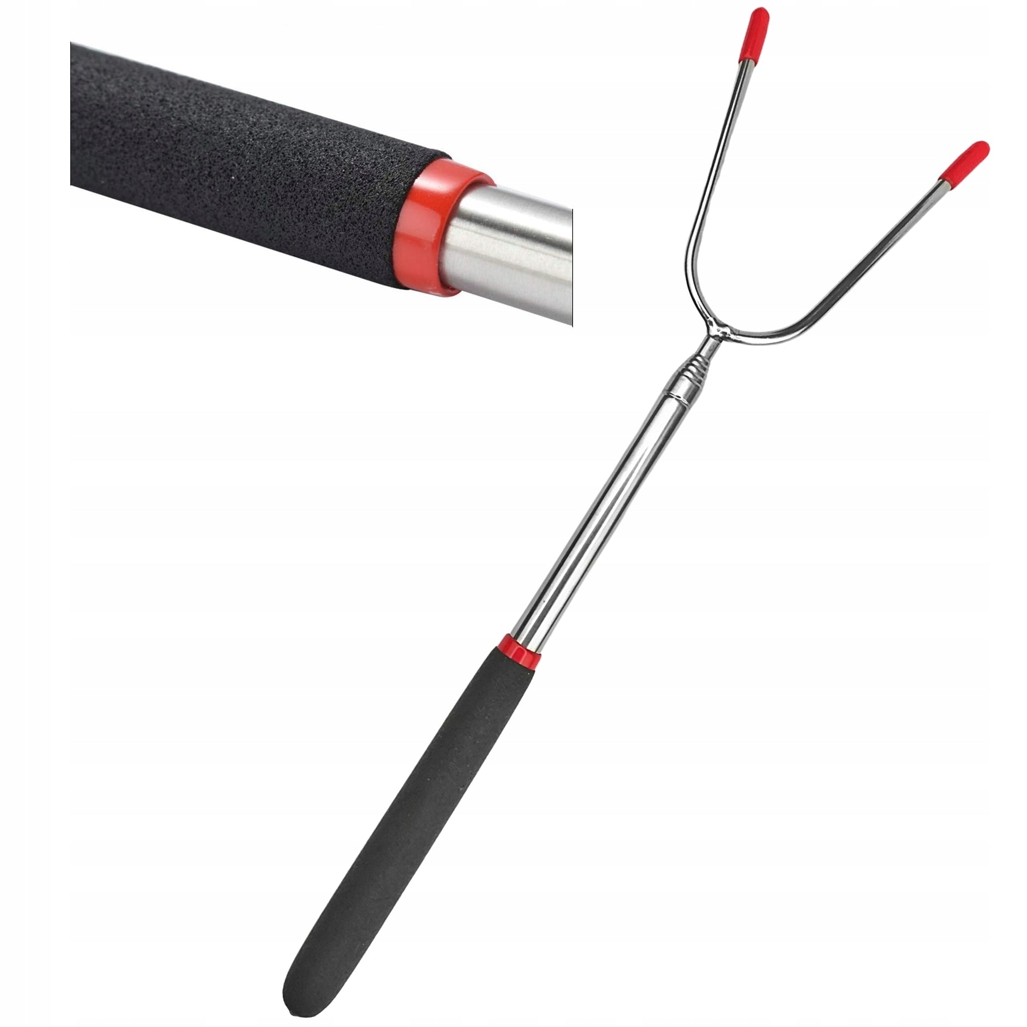 STICK BARBECUE FORKS FOR SAUSAGE FIRE LONG TELESCOPIC 6PCS Manufacturer code G010