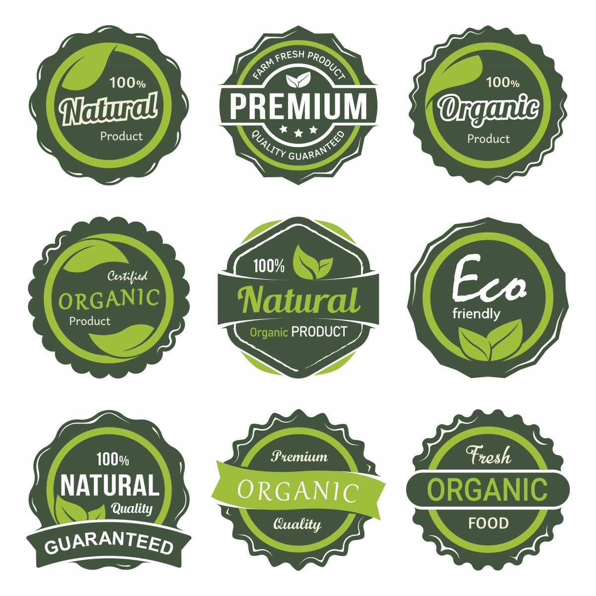 STICKERS stickers EKO diet fresh quality Your PRINT