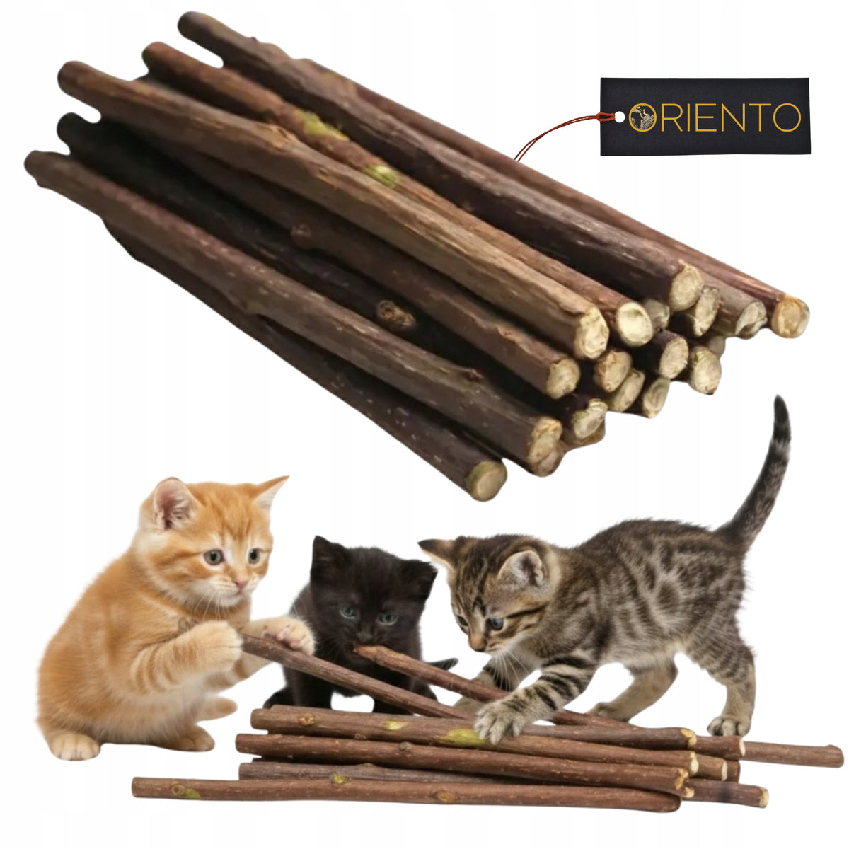 STICKS MATATABI STICKS FOR CAT TWIGS TEETHER TOY STICK TEETH 5 pcs