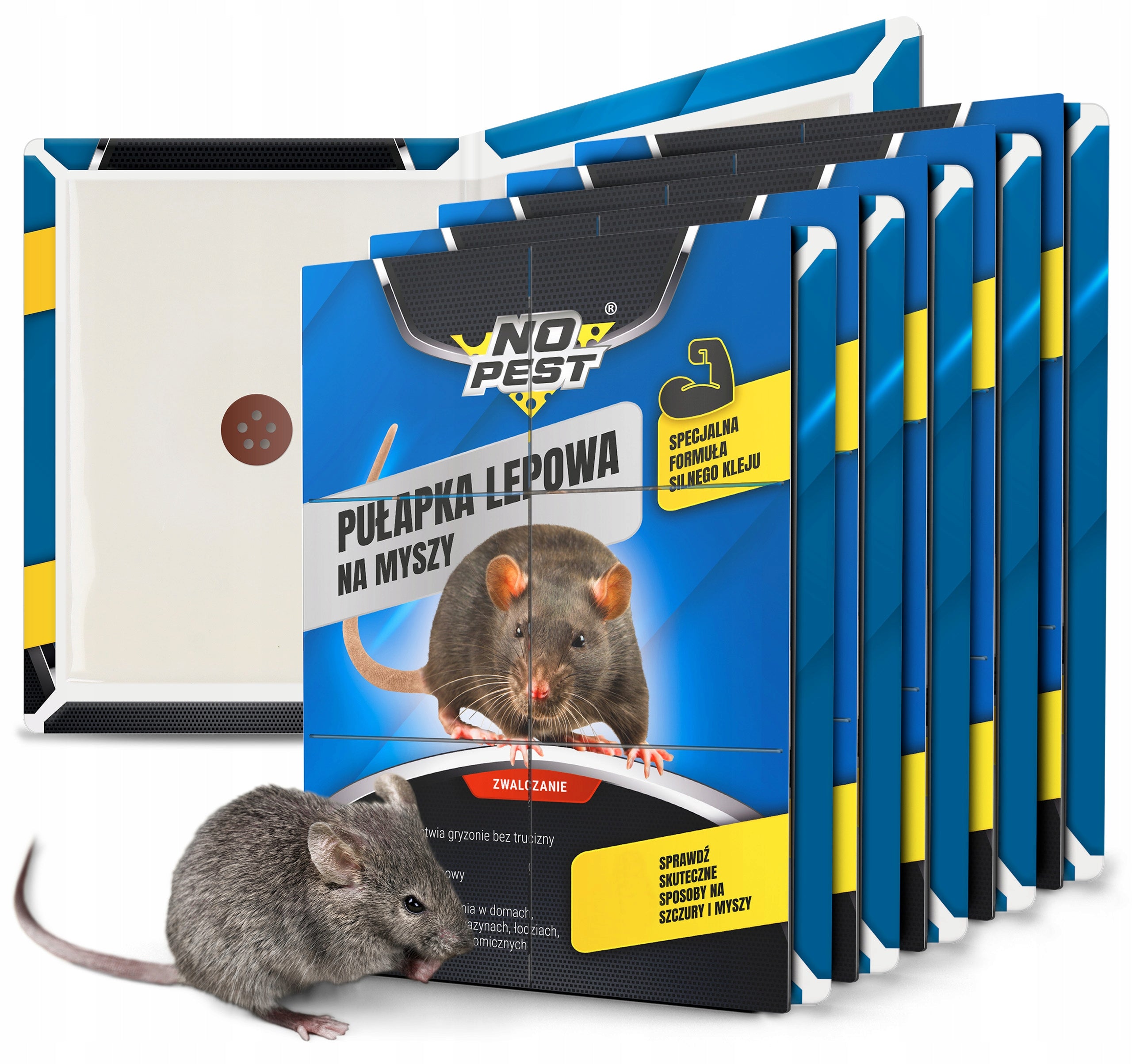 STICKY TRAP GLUE PAW MOUSETRAP RATS NO PEST VERY STRONG