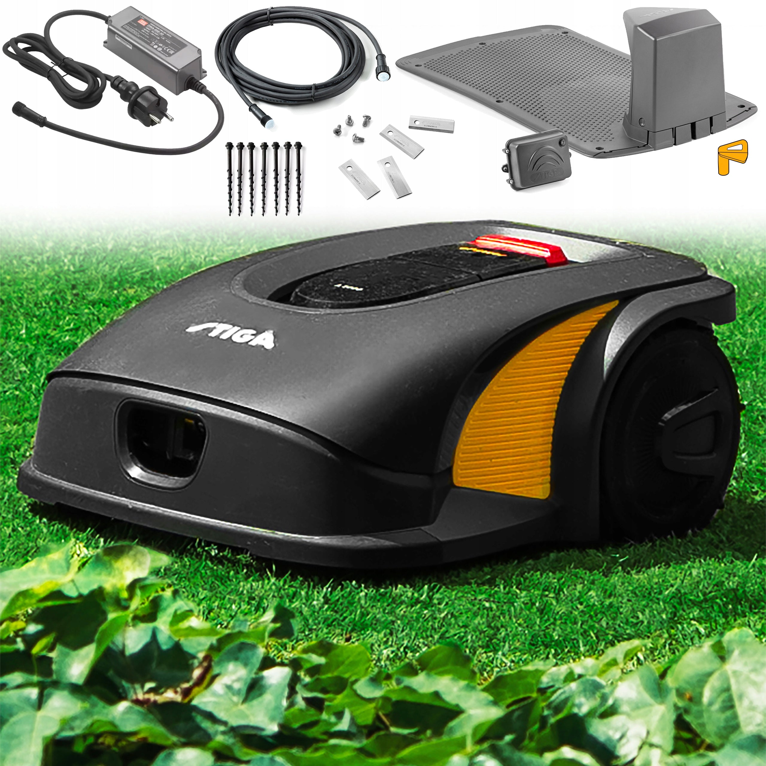 STIGA Robot Mowing A 7500 Autonomous per 9000 m2 Data B/L GPS Large Garden