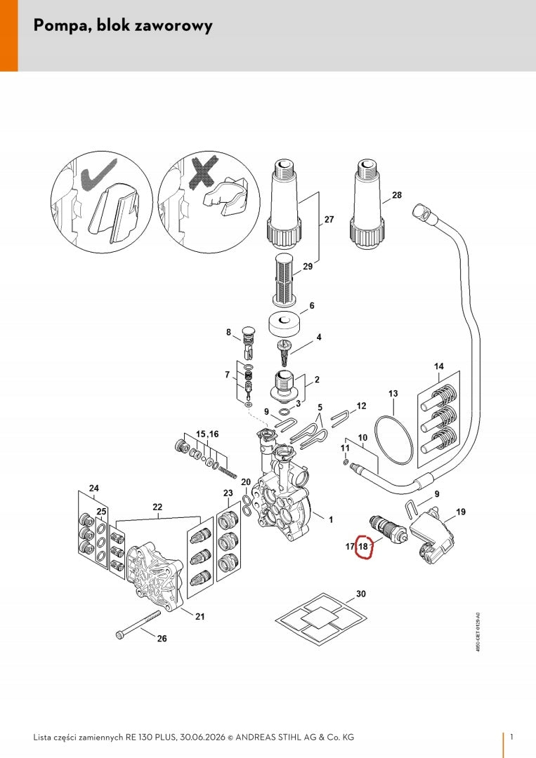 STIHL Control Piston Original Packaging status original