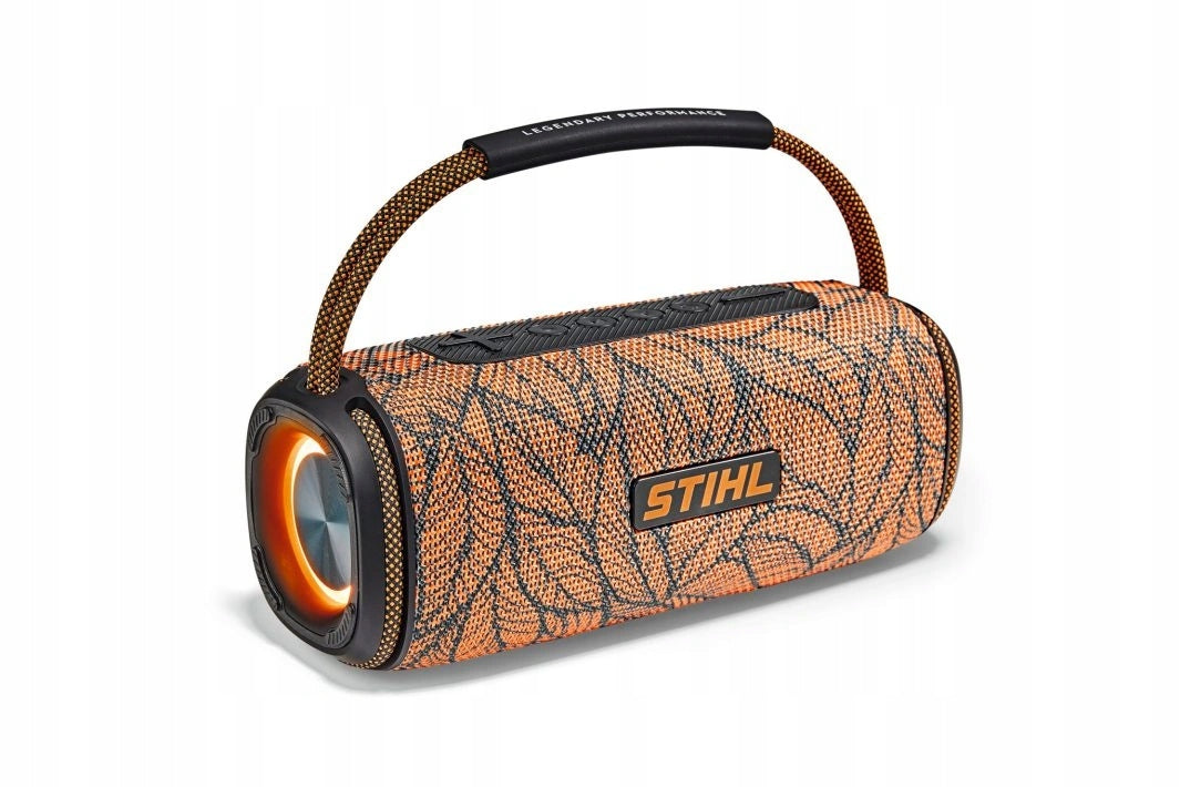 STIHL LED Bluetooth Speaker - IPX6, 10-Hour Battery, BT/AUX/USB - 04216000170