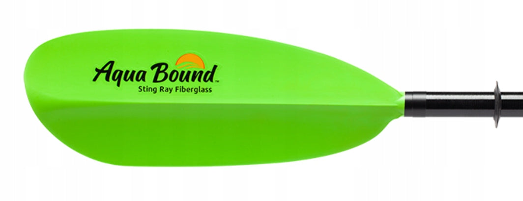 STINGRAY SNAP FIBERGLASS KAYAK PADDLE FOR KAYAK 225 cm AQUA BOUND USA Brand Aqua Bound
