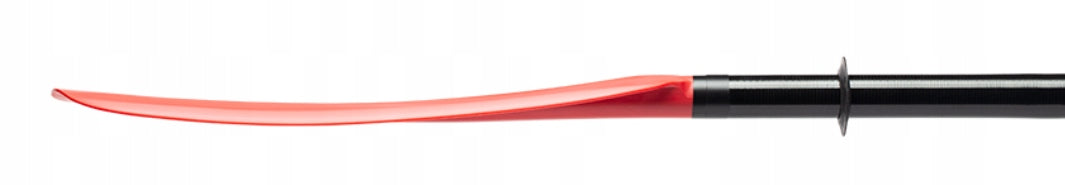 STINGRAY SNAP FIBERGLASS KAYAK PADDLE FOR KAYAK 225 cm AQUA BOUND USA Color red