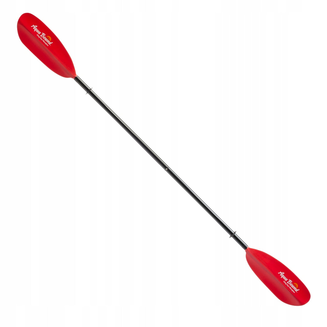 STINGRAY SNAP FIBERGLASS KAYAK PADDLE FOR KAYAK 225 cm AQUA BOUND USA Length 225 cm