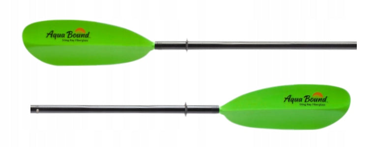 STINGRAY SNAP FIBERGLASS KAYAK PADDLE FOR KAYAK 225 cm AQUA BOUND USA