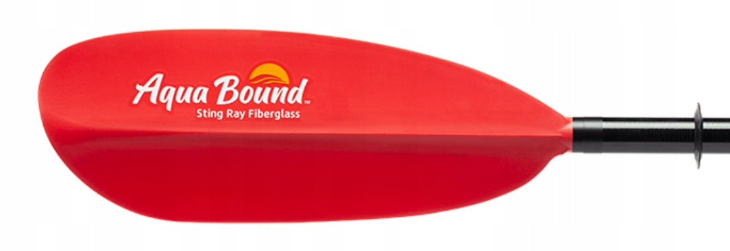 STINGRAY SNAP FIBERGLASS KAYAK PADDLE FOR KAYAK 240 cm AQUA BOUND USA Manufacturer code SRA-RF2FR-240