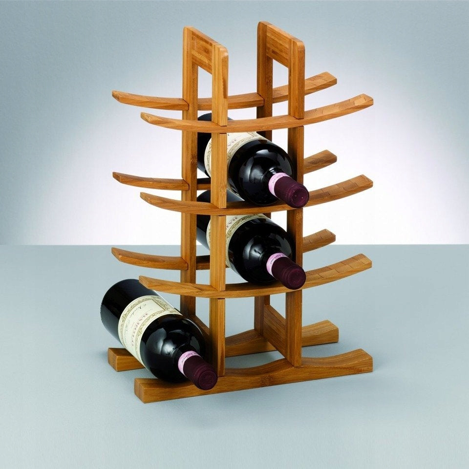 Weinregal Zeller, braun 