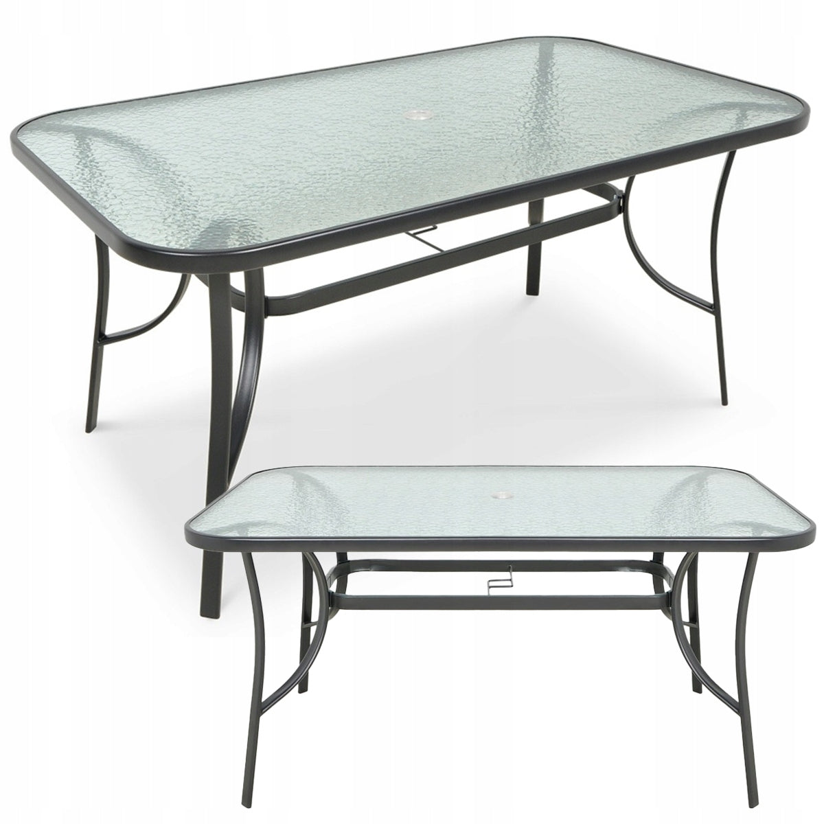 Outdoor-Tisch Holiday 150, grau 