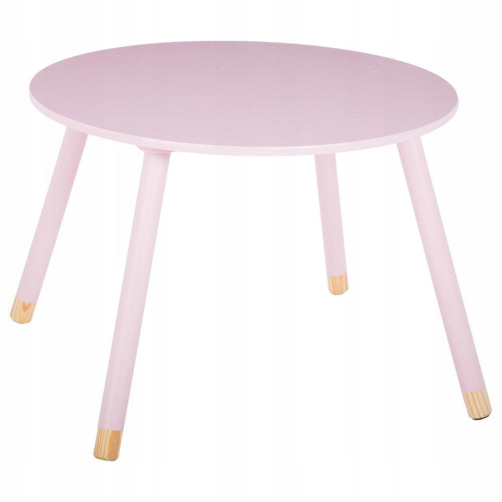 Rosa Kindertisch 60 x 43 cm 