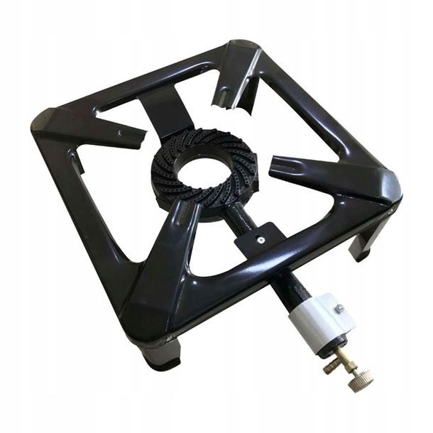 STOOL CAST IRON GAS BURNER STOVE 30x30x12cm Brand no brand