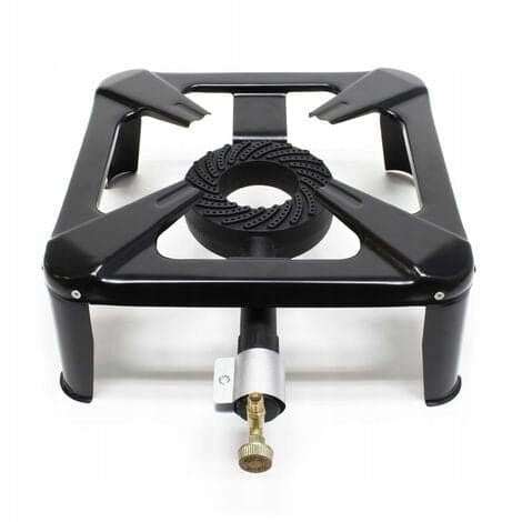STOOL CAST IRON GAS BURNER STOVE 30x30x12cm