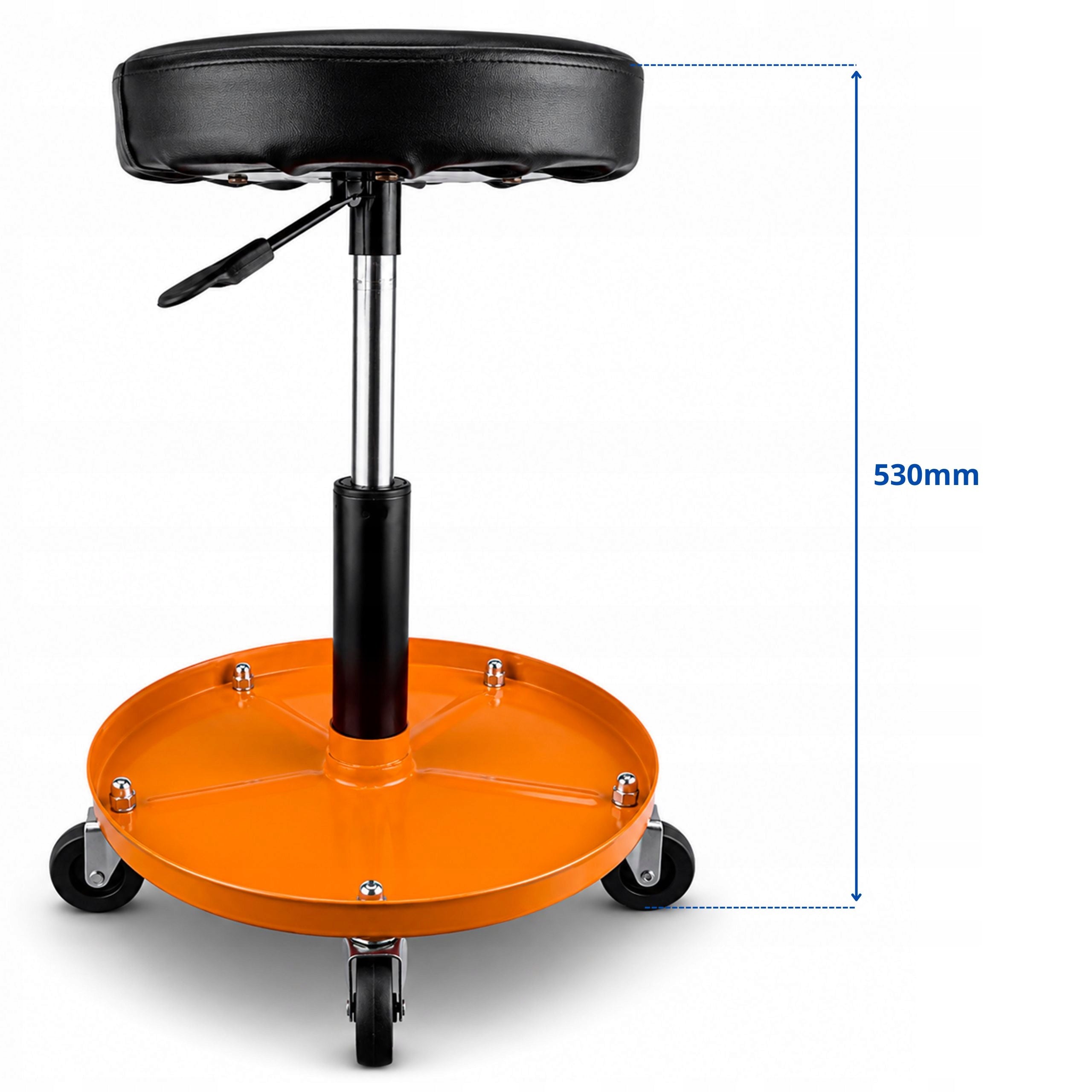 STOOL WORKBENCH SWIVEL SEAT ADJUSTABLE 136KG DURABLE Brand Verda