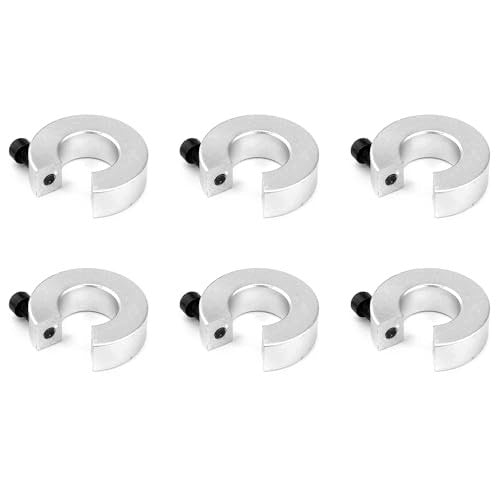 STOPWATCHES FOR RAIL SBR ALUMINUM SHAFT STOP MOUNTING RING 6 PCS. Brand no brand