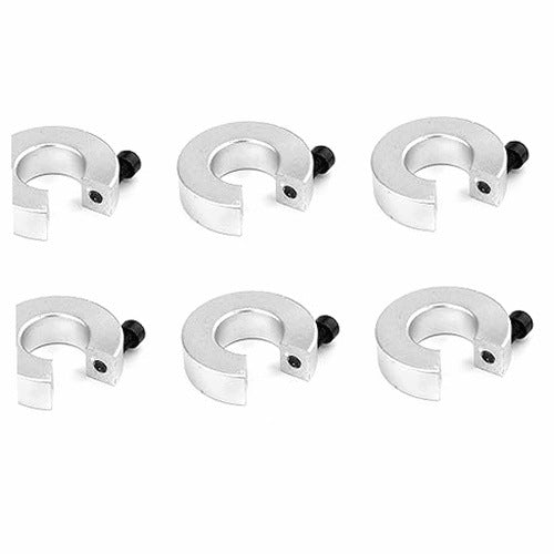STOPWATCHES FOR RAIL SBR ALUMINUM SHAFT STOP MOUNTING RING 6 PCS.