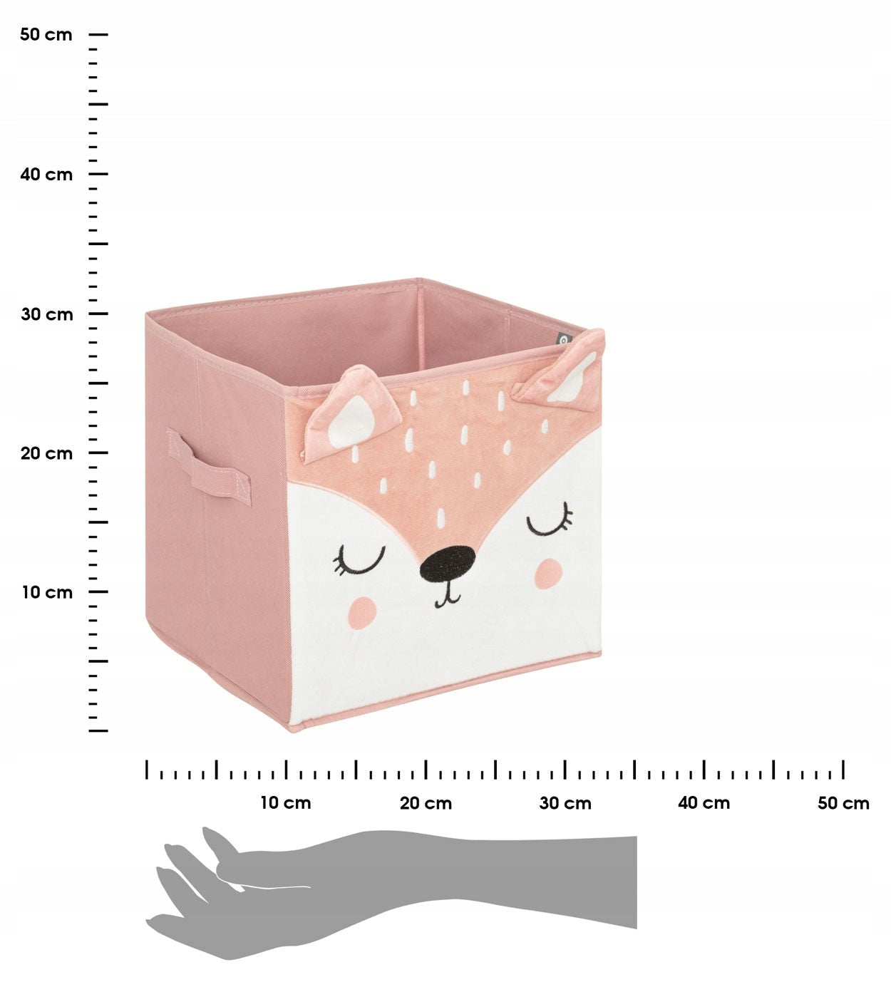 STORAGE BASKET FOR CHILDREN'S ROOM FOR TOYS CONTAINER 29X29 MAT Manufacturer code 188278
