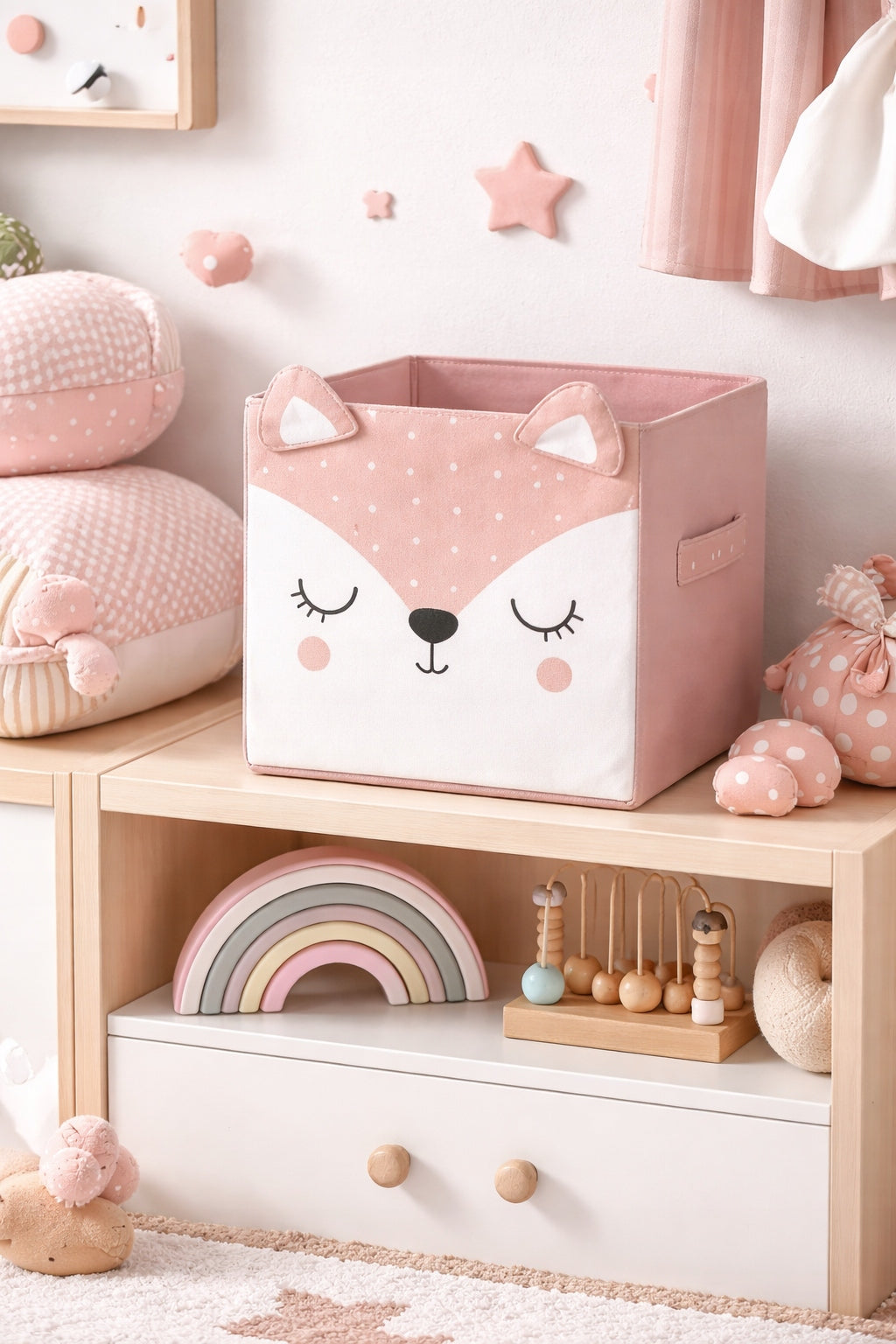 STORAGE BASKET FOR CHILDREN'S ROOM FOR TOYS CONTAINER 29X29 MAT Packaging status original