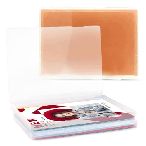 STORAGE BOXES A4 CLEAR PLASTIC SET OF 3 Manufacturer code Bez marki