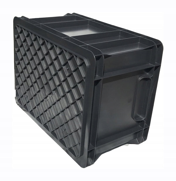 STORAGE CONTAINER 400x300x120 BLACK EAN (GTIN) 5904553340338