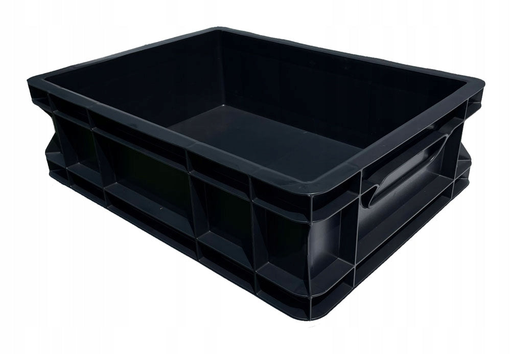 STORAGE CONTAINER 400x300x120 BLACK