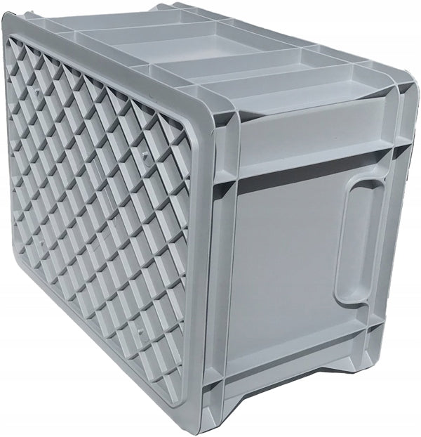 STORAGE CONTAINER 400x300x120 GREY EAN (GTIN) 5904553340345