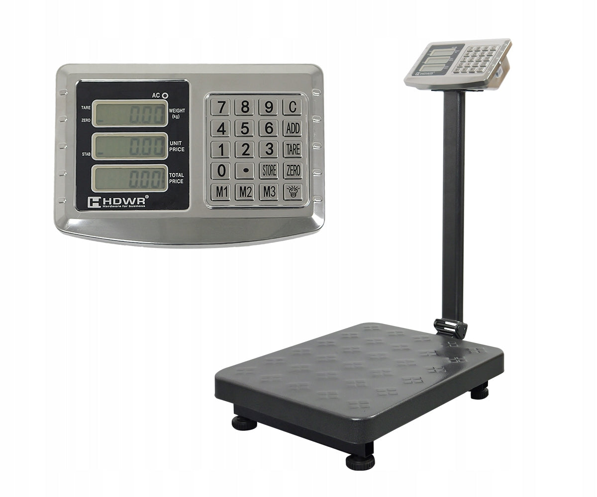 STORAGE PLATFORM SCALE UP TO 300 KG COMPACT ACCURACY UP TO 100g Brand HDWR