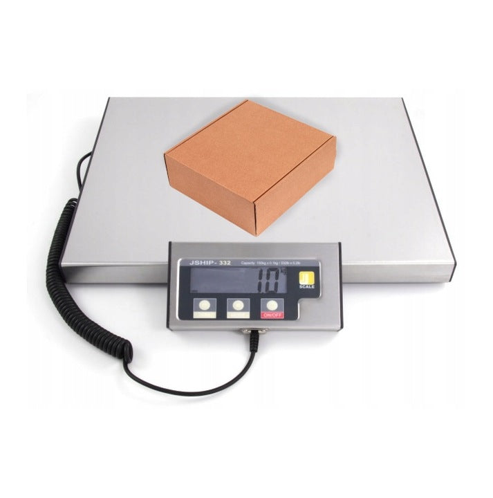 STORAGE SCALE 60kg ELECTRONIC PLATFORM UP TO 60kg FOR PACKAGES 60kg LCD
