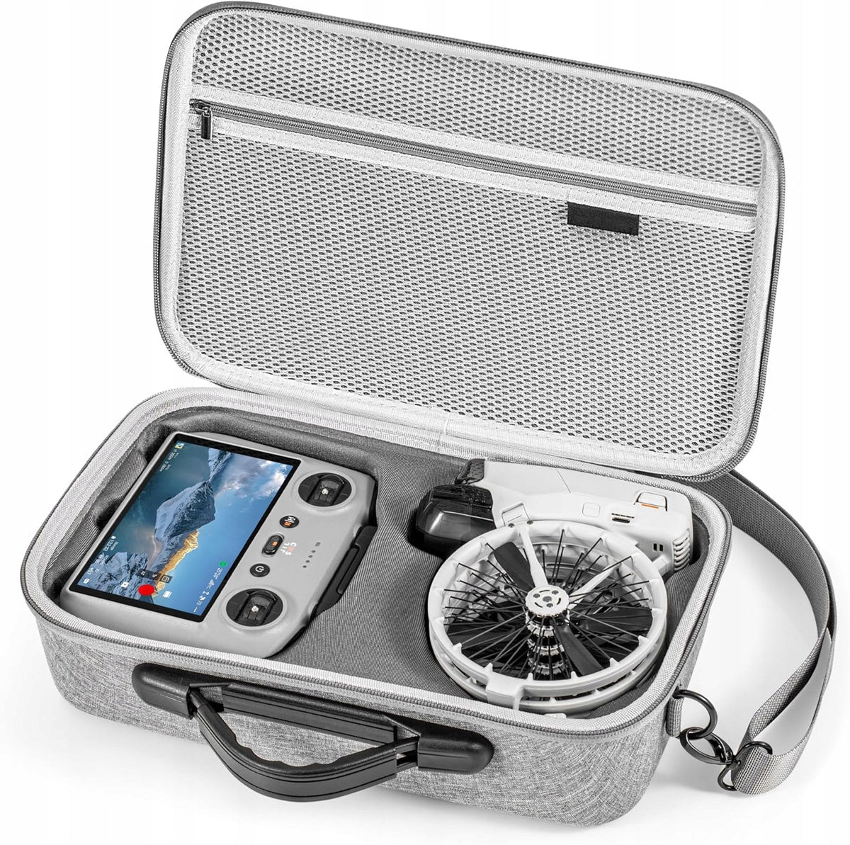 STORAGE SHOULDER BAG FOR DJI FLIP WITH CARRYING CASE WITH RC 2/N3 REMOTE EAN (GTIN) 718025681226