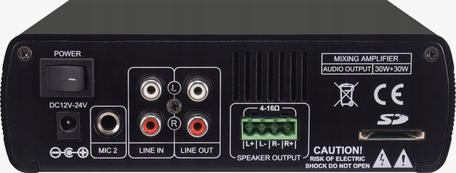 STORE SOUND SYSTEM OFFICE SPEAKERS CLASS D AMPLIFIER Mp3 Bluetooth EAN (GTIN) 5906088361673
