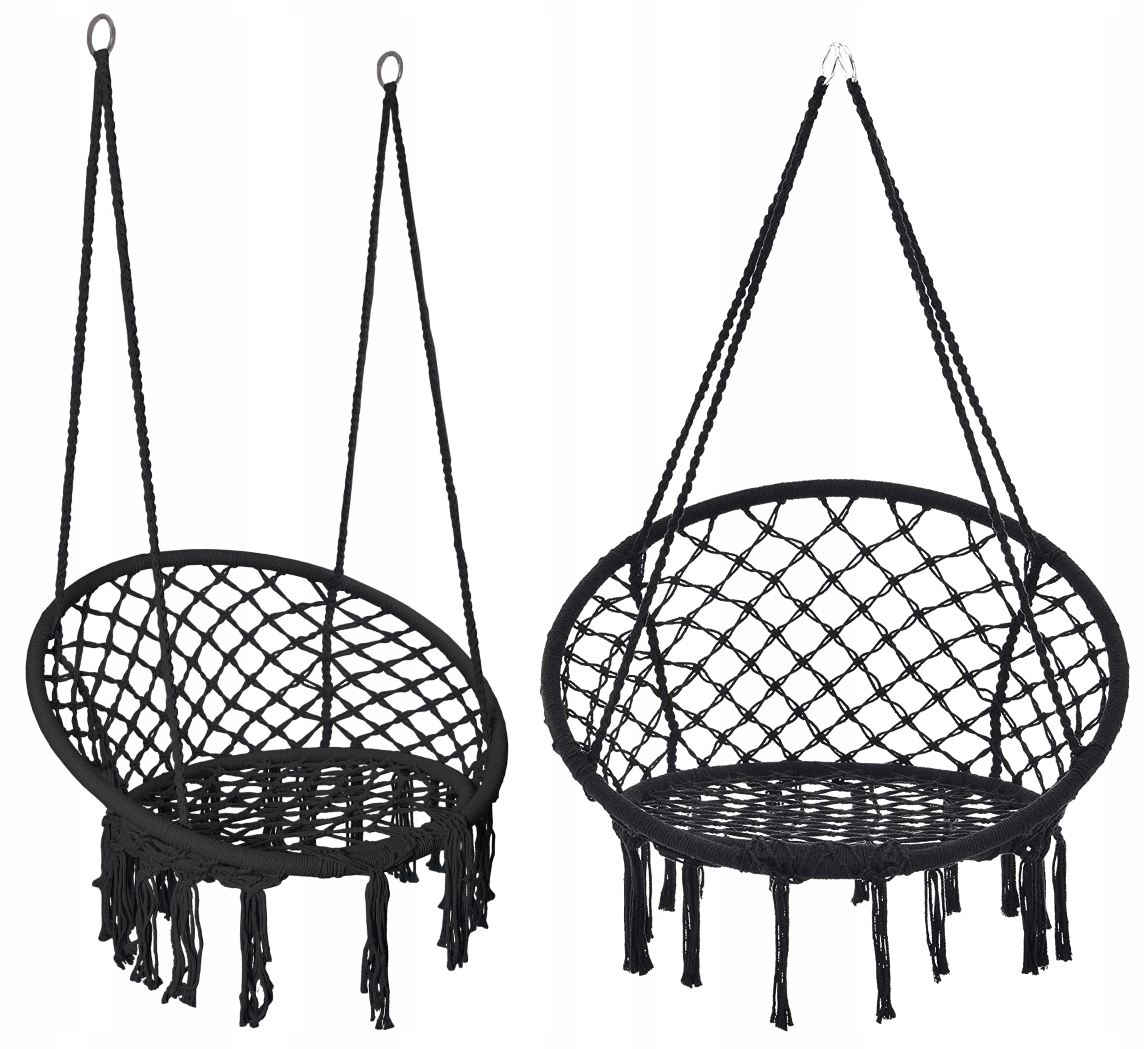 STORK HANGING CHAIR GARDEN SWING NEST WITH CUSHION FOR GARDEN HOME Seat width 80 cm