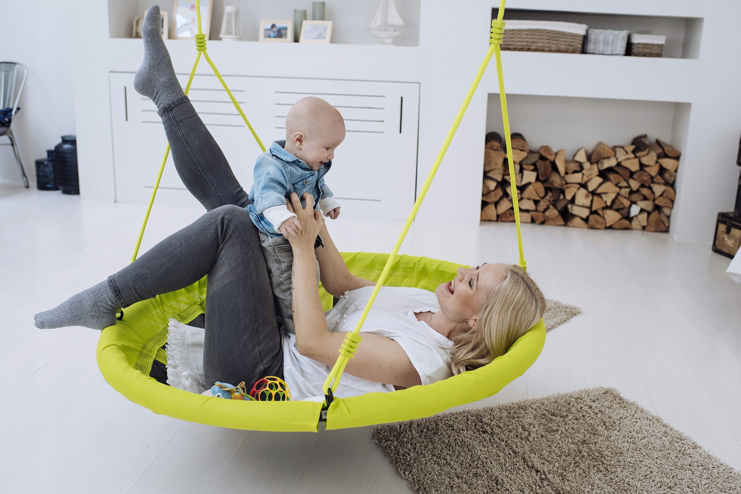 STORK NEST SWING, full, 110cm, 100kg HUDORA Manufacturer Hudora