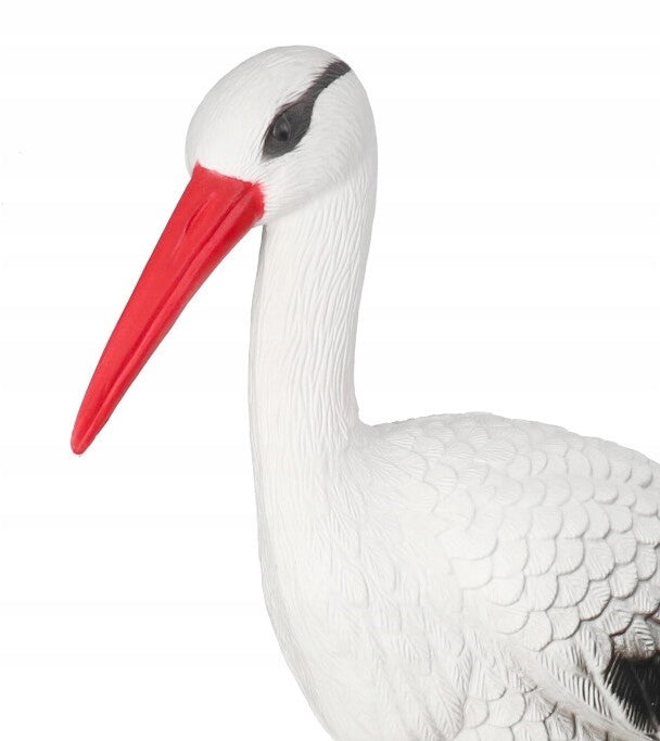 STORK STANDING GARDEN FIGURINE 76CM ORNAMENT FOR GARDEN Packaging status original