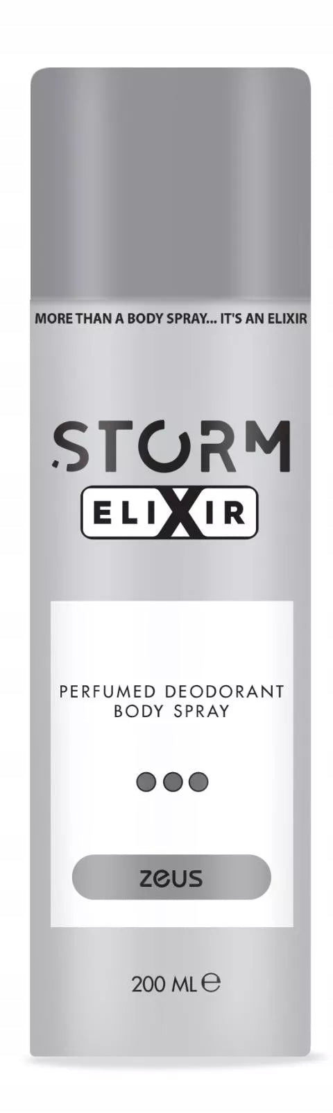 STORM ELIXIR Eau deodorant for men ZEUS 200ml