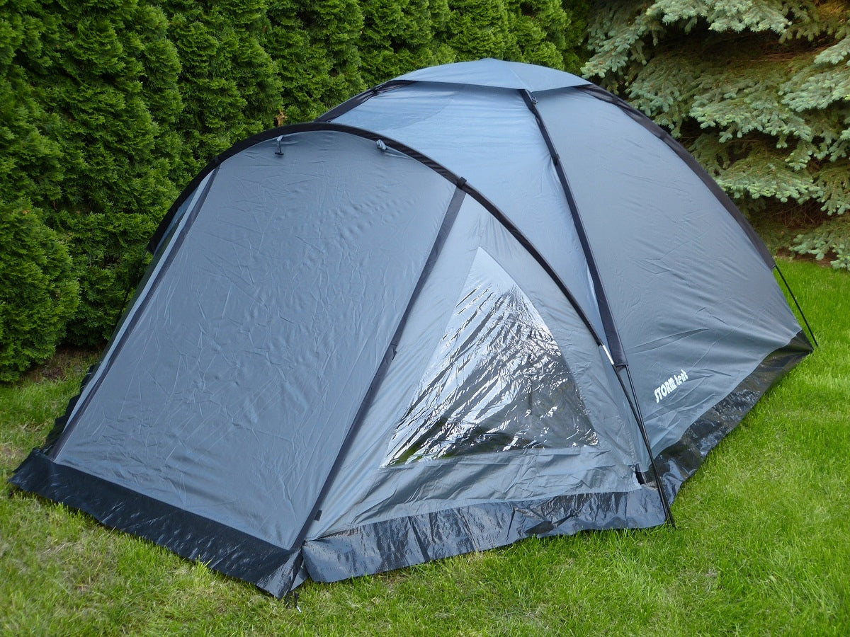 STORM tent tourist tent for 4 people 290x240cm Waterproofness 3500 mm